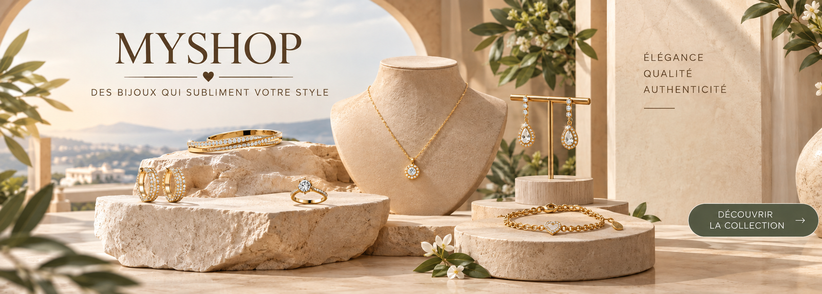 Myshop - Des bijoux qui subliment votre style